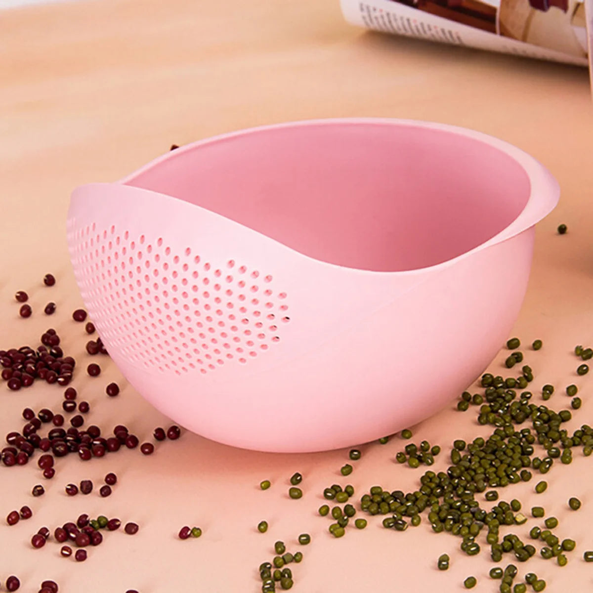 Multi-Purpose Kitchen Colander with Handle