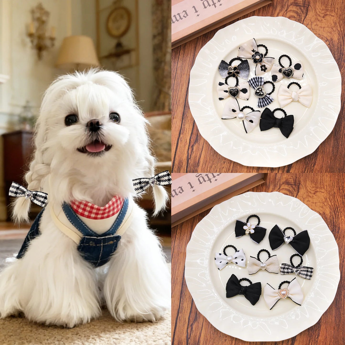 GlamPaws Dog Hair Bows