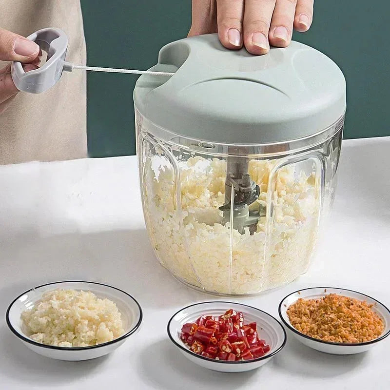 Manual Hand-Pull Food Chopper
