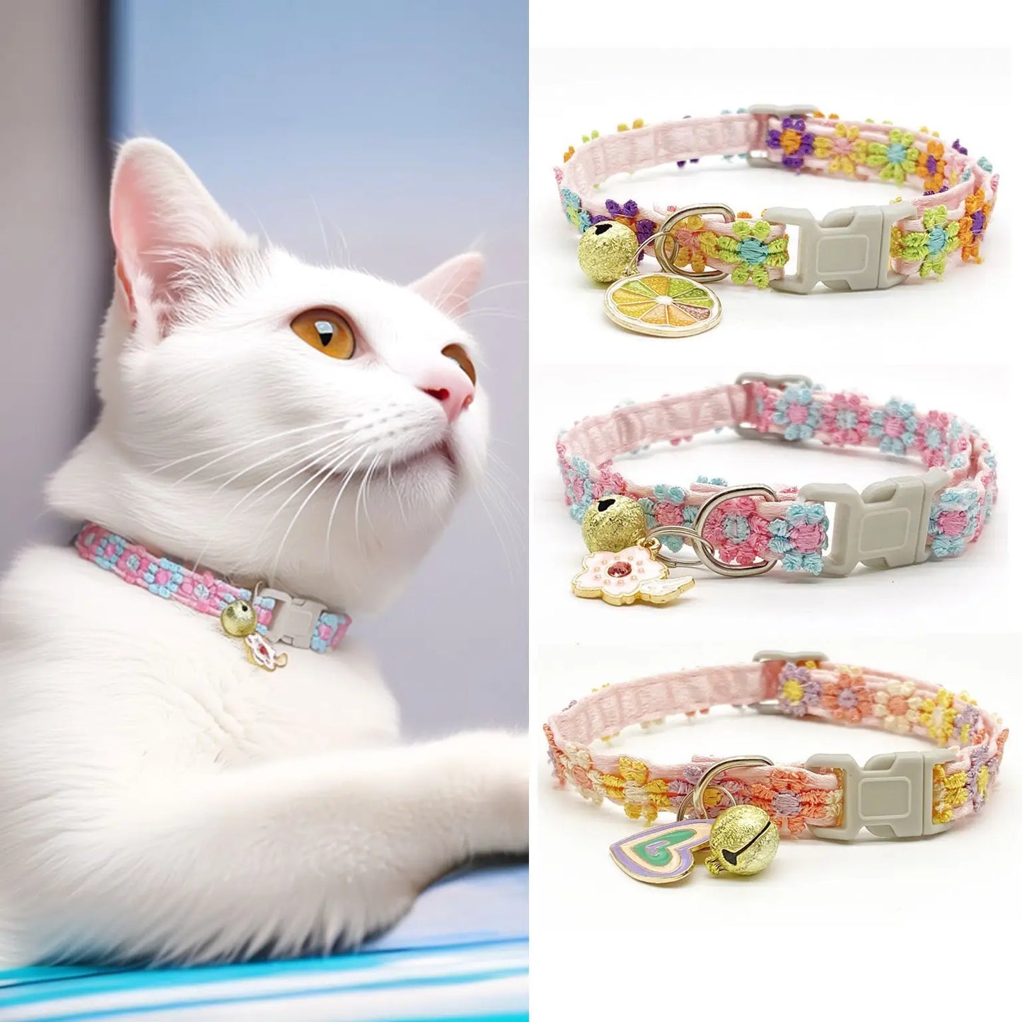 BlossomBell Cat Collar