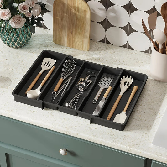 Expandable Drawer Utensil Organiser