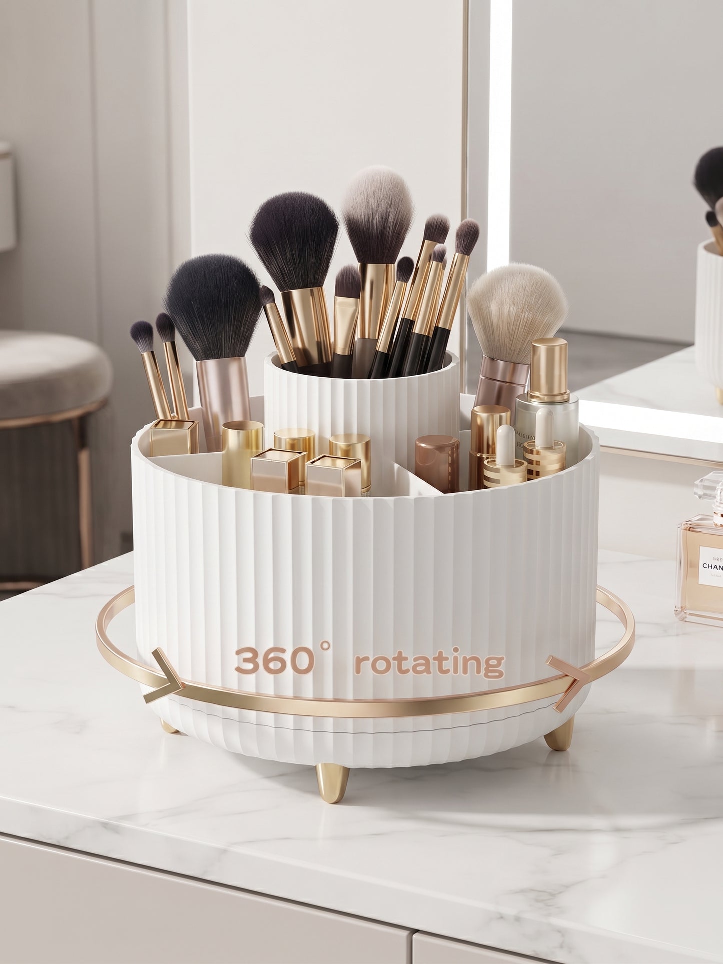 360° Rotating Makeup Organiser