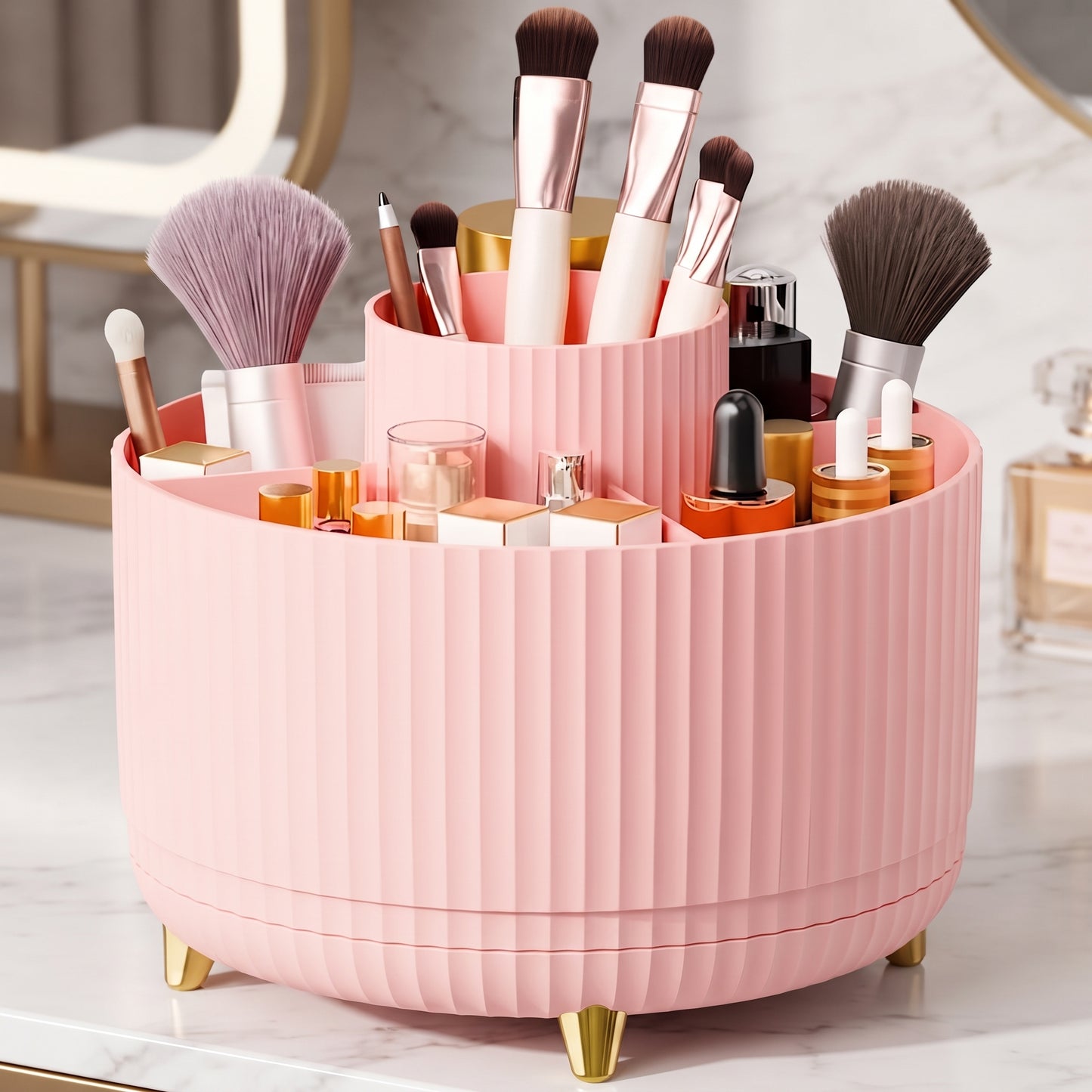 360° Rotating Makeup Organiser